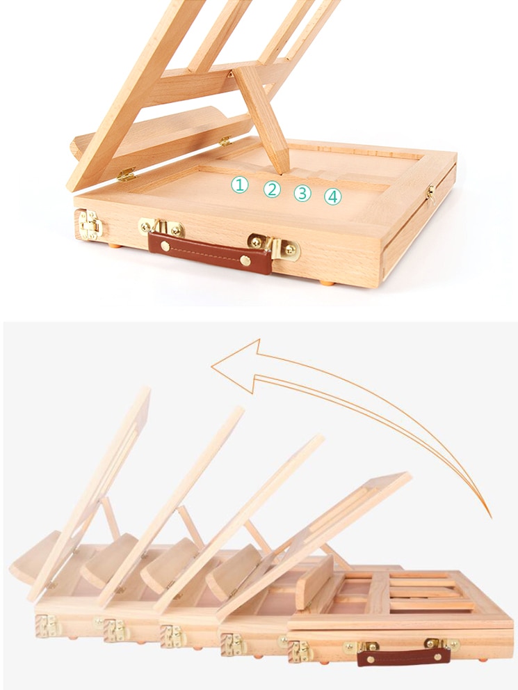 Wooden Portable Painting Easel