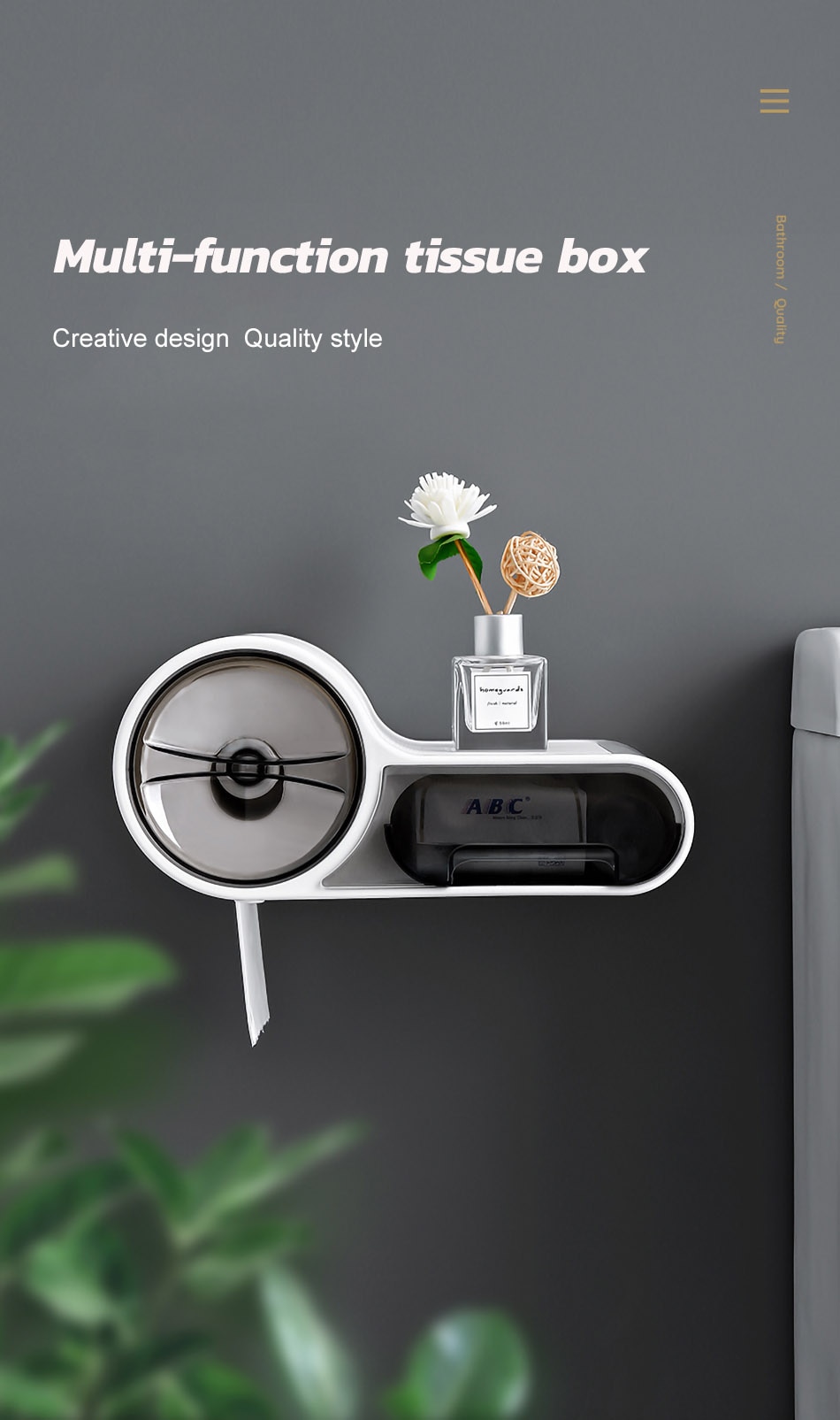 Waterproof Bathroom Organizer Waterproof Bathroom Organizer