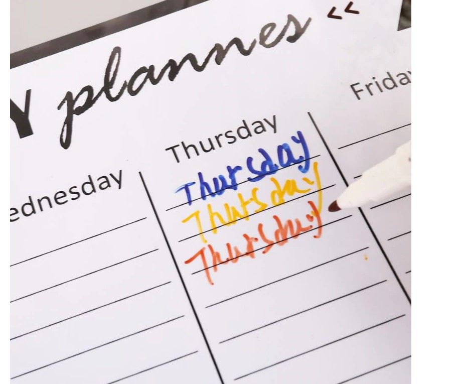 Weekly Planner Whiteboard