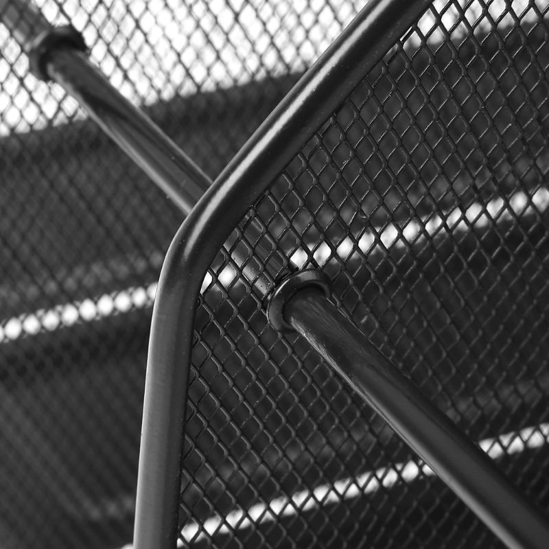 4-Column Vertical Metal Document Rack