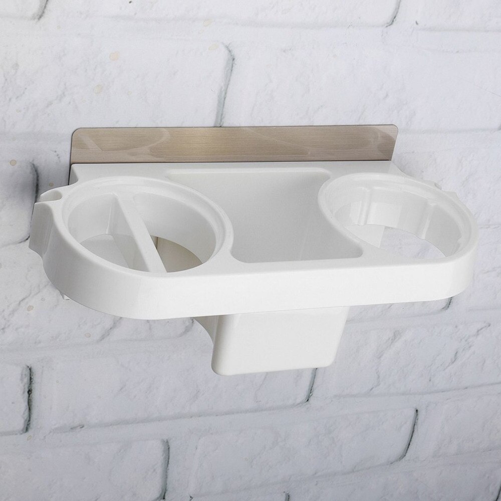 Multifunction Bathroom Shelf with Hair Curler Rack Multifunction Bathroom Shelf with Hair Curler Rack
