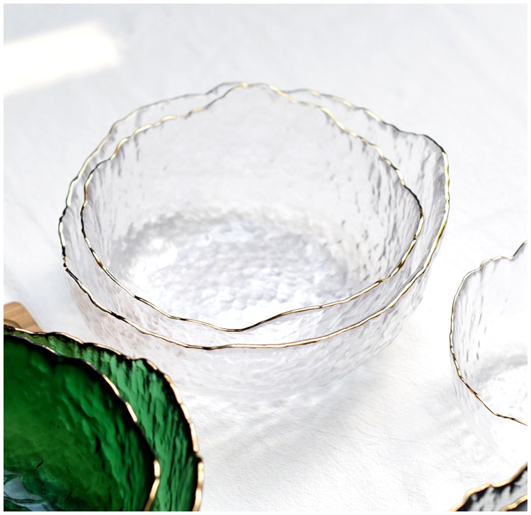 Iceberg Themed Glass Bowl