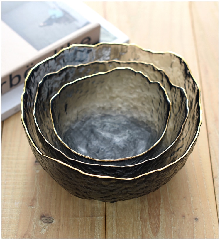 Iceberg Themed Glass Bowl