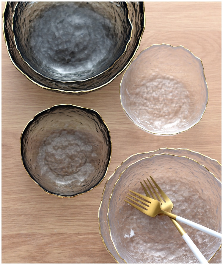 Iceberg Themed Glass Bowl