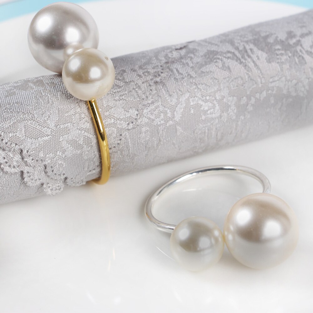 Pearl Napkin Ring 12 Pcs Set Pearl Napkin Ring 12 Pcs Set