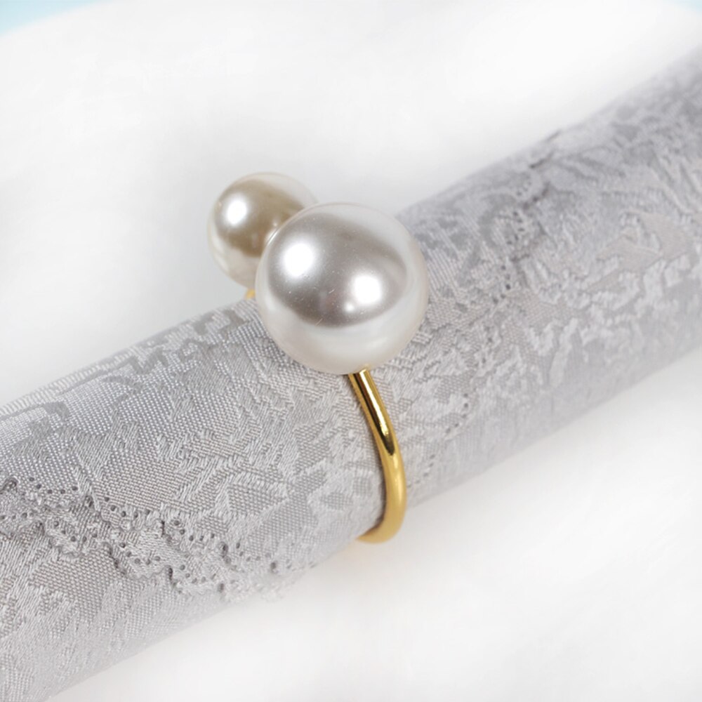 Pearl Napkin Ring 12 Pcs Set Pearl Napkin Ring 12 Pcs Set