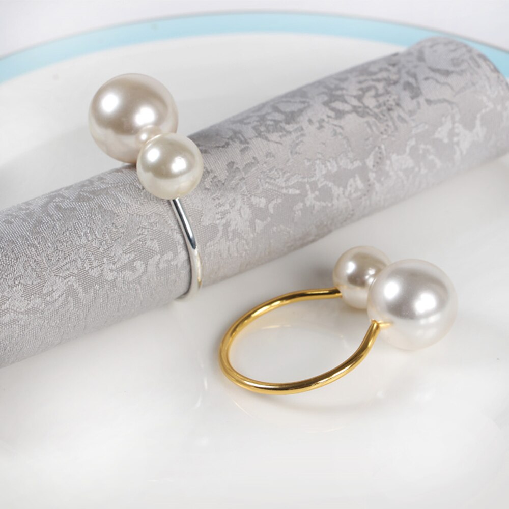 Pearl Napkin Ring 12 Pcs Set Pearl Napkin Ring 12 Pcs Set