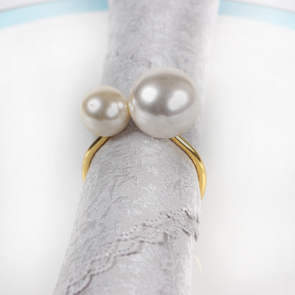 Pearl Napkin Ring 12 Pcs Set Pearl Napkin Ring 12 Pcs Set