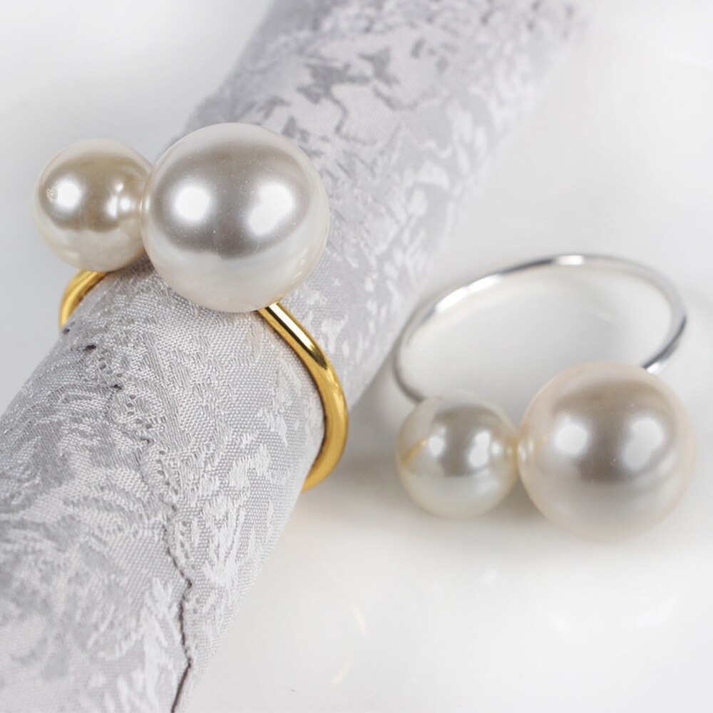 Pearl Napkin Ring 12 Pcs Set Pearl Napkin Ring 12 Pcs Set