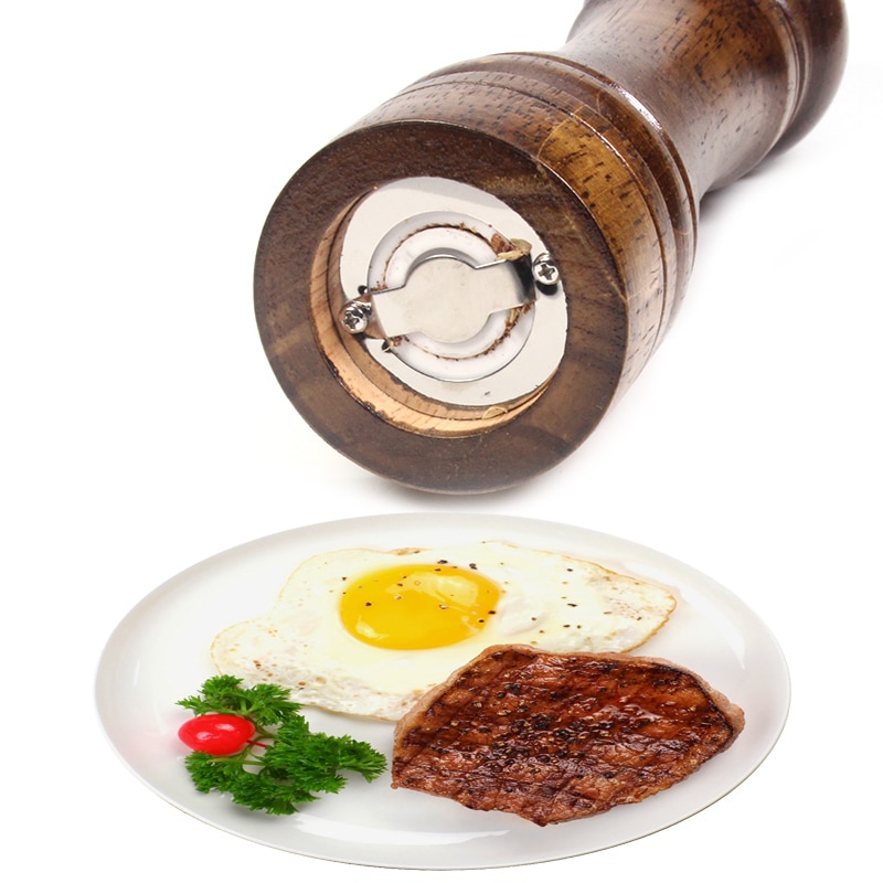 Wooden Salt and Pepper Mill with Strong Adjustable Ceramic Grinder Wooden Salt and Pepper Mill with Strong Adjustable Ceramic Grinder