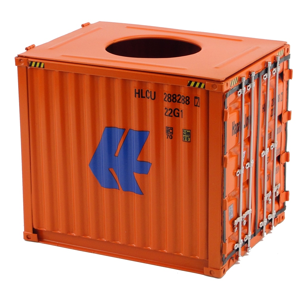 Retro Iron Container Decoration Retro Iron Container Decoration