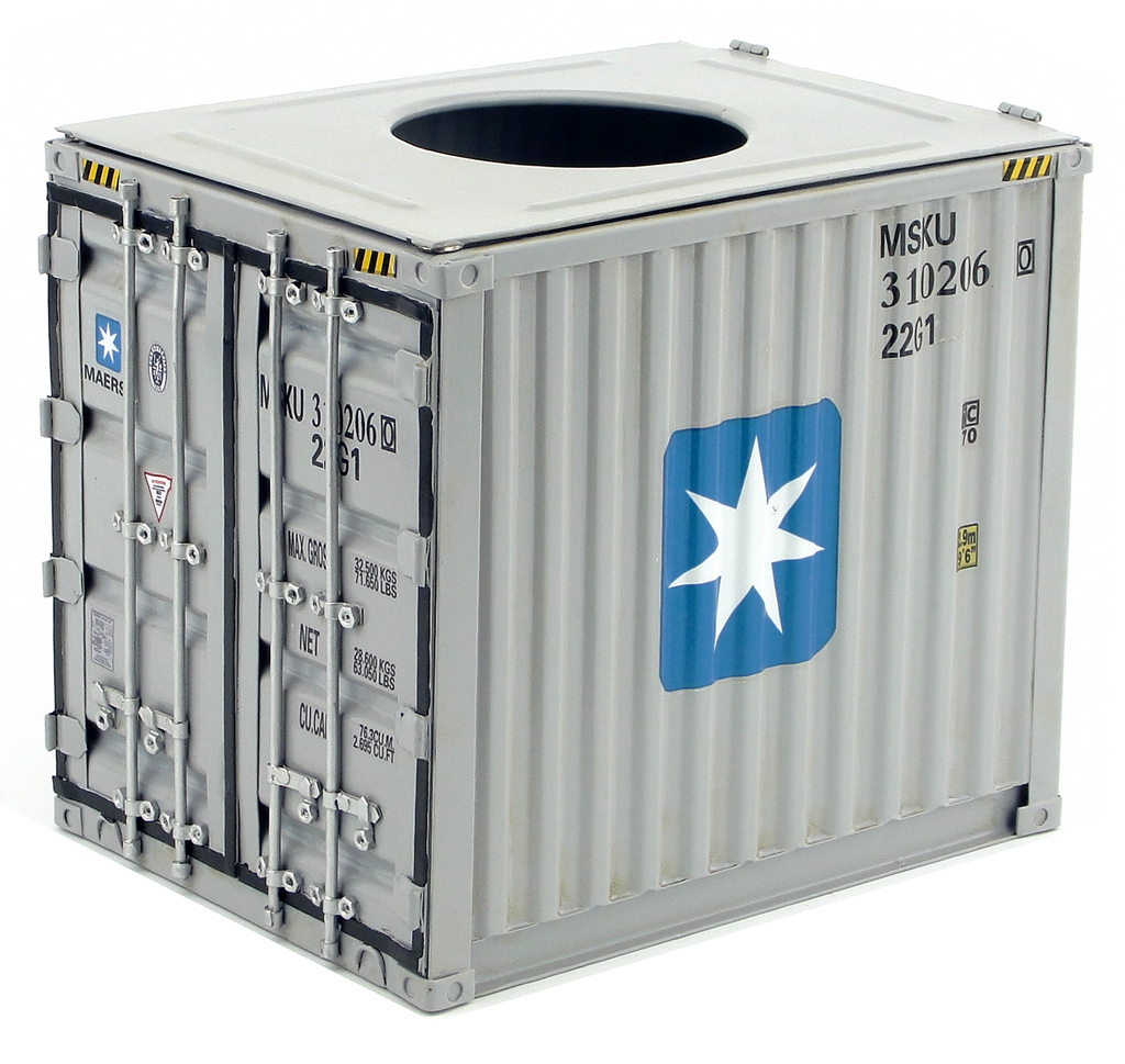 Retro Iron Container Decoration Retro Iron Container Decoration