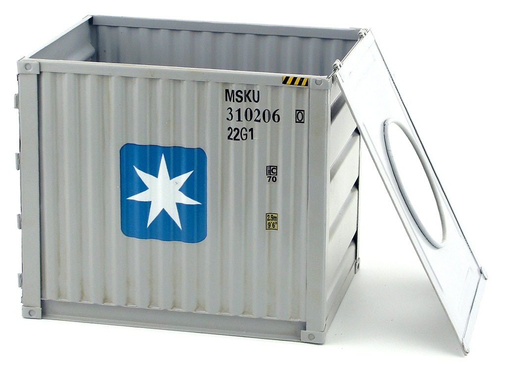 Retro Iron Container Decoration Retro Iron Container Decoration