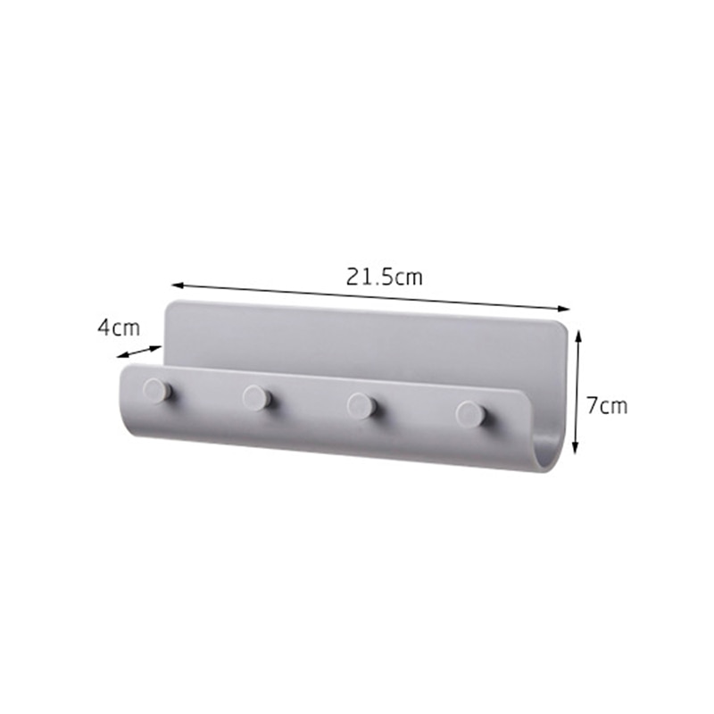 Laconic Design U-Shaped Rack with Key Holder