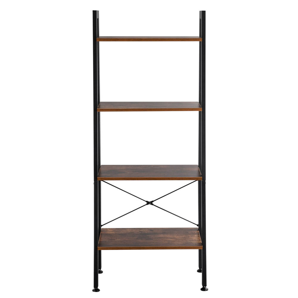 4 Tiers Industrial Ladder Shelf 4 Tiers Industrial Ladder Shelf