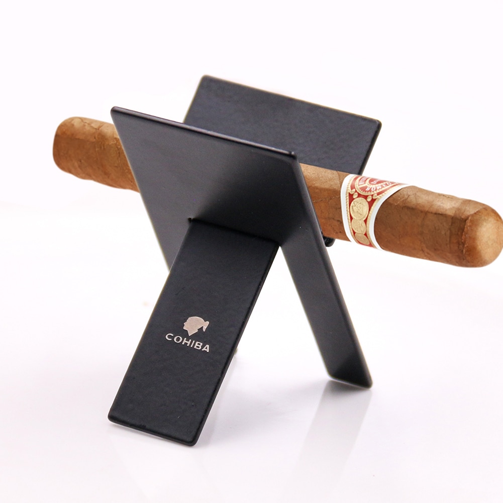 Folding Stainless Steel Cigar Holder
