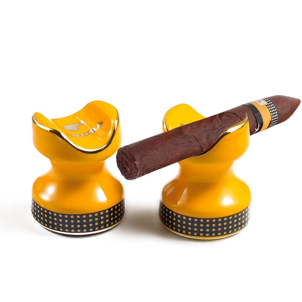 Ceramic Cigar Holder with Cork Base Ceramic Cigar Holder with Cork Base