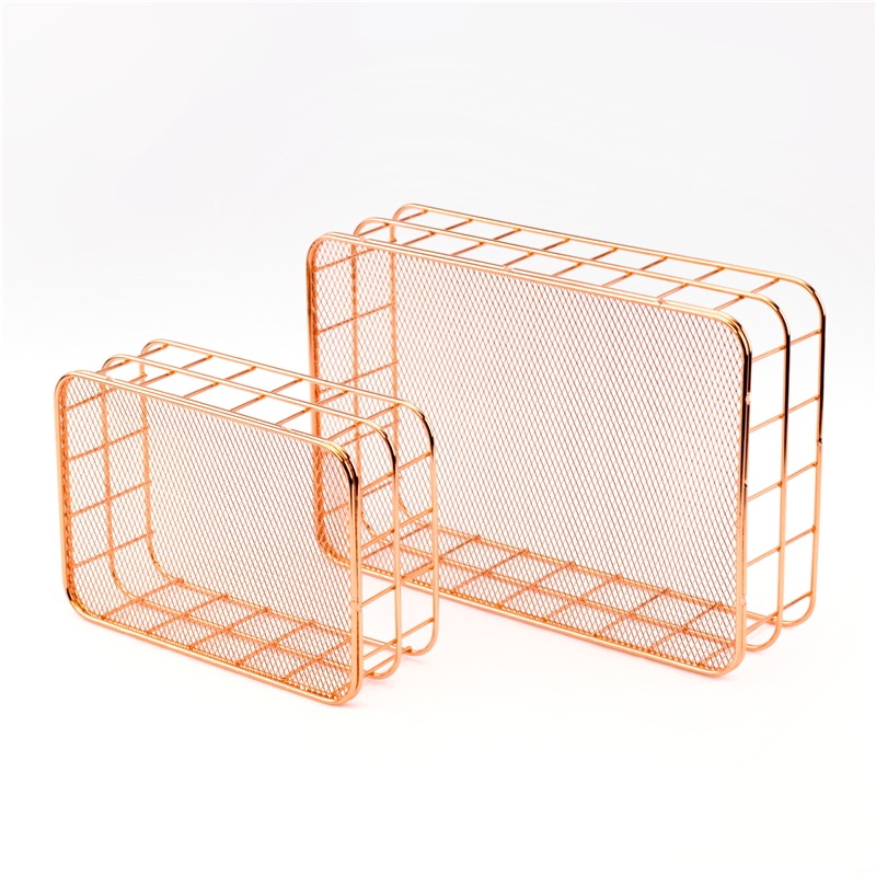 Nordic Basket in Gold and Rose Gold