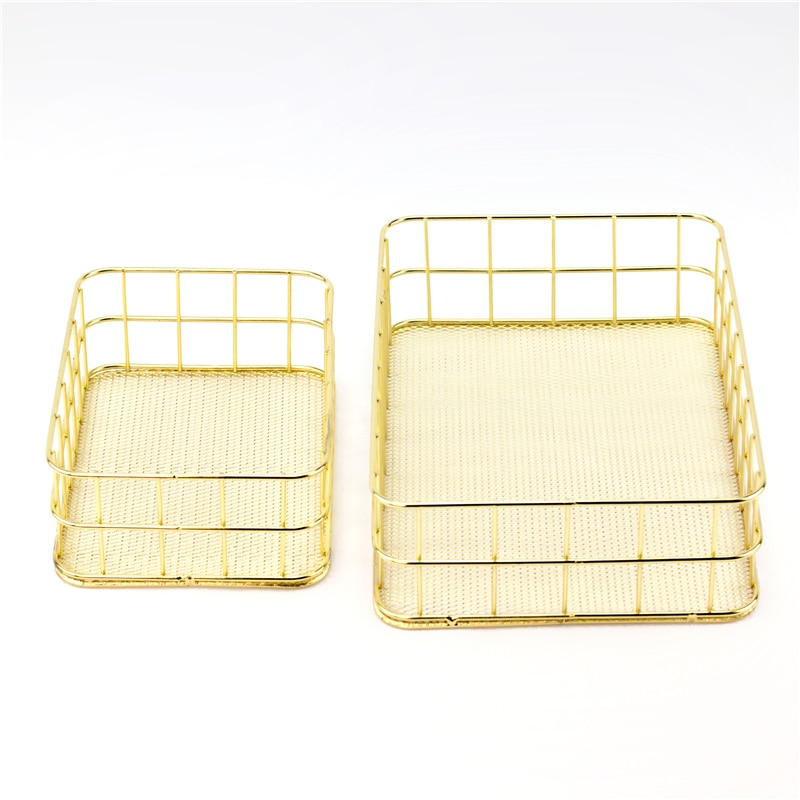 Nordic Basket in Gold and Rose Gold