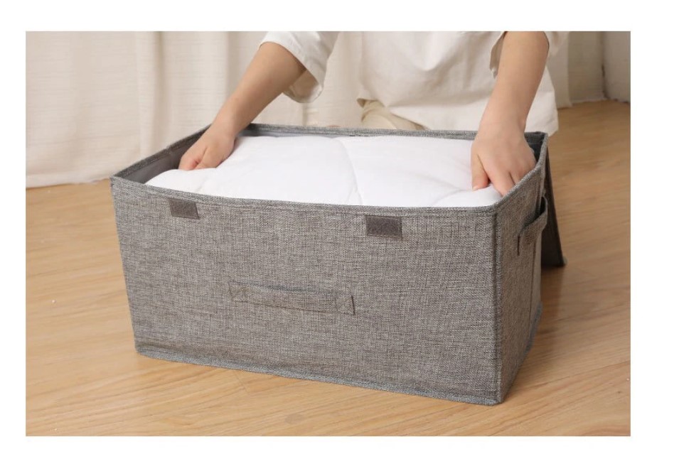 Melange Color Foldable Storage Basket