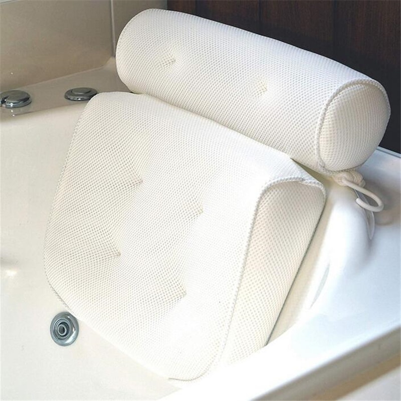 Bath Headrest Pillows with Suction Cups